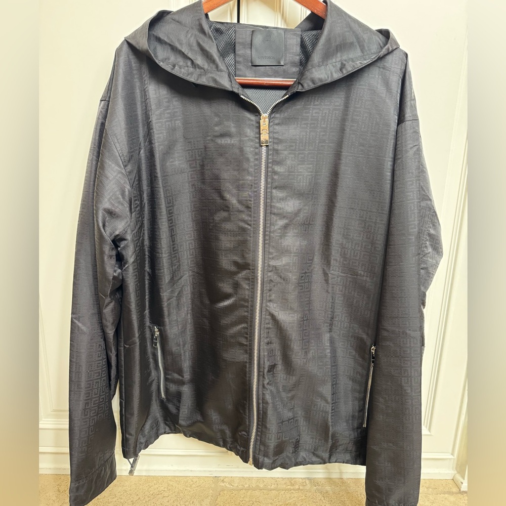 Givenchy Men's Black Hooded Jacket